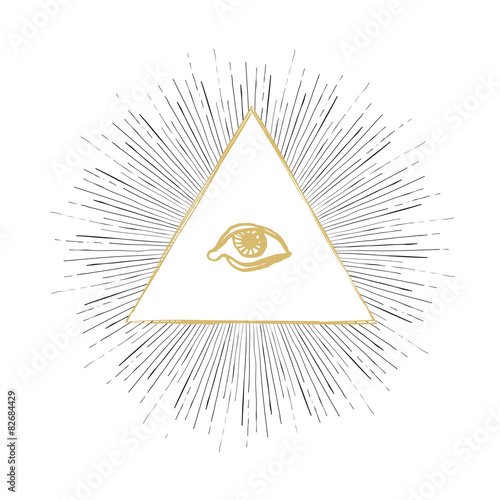 All Seeing Eye Illustration