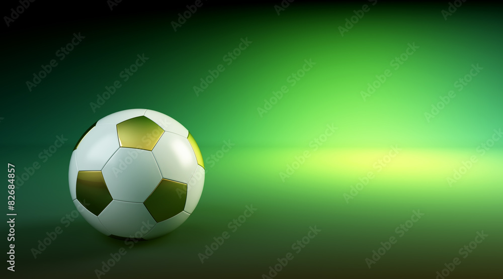Naklejka premium Futbol Topu