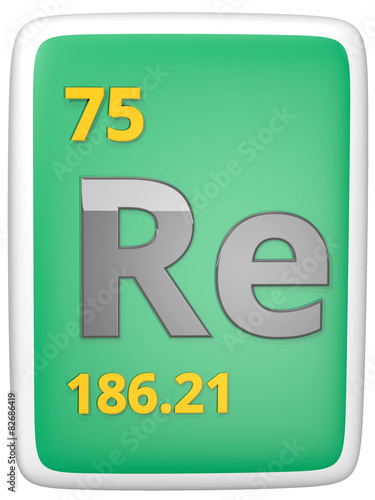 Element Rhenium 75 © Saimanfoto