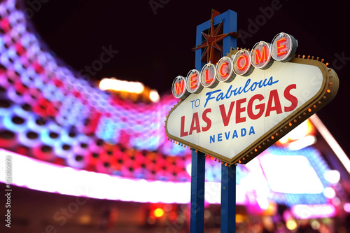 Welcome to Fabulous Las Vegas Neon Sign