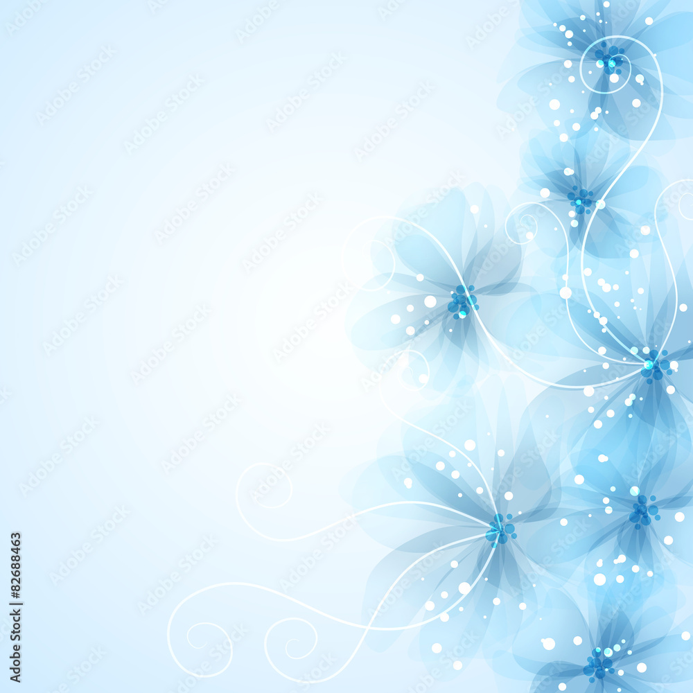 vector background with flowers vector background with flowers