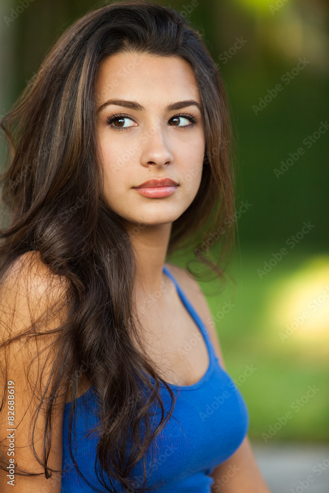 Fototapeta premium Beautiful young woman