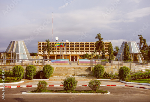 Retro look Bank of Central African States photo