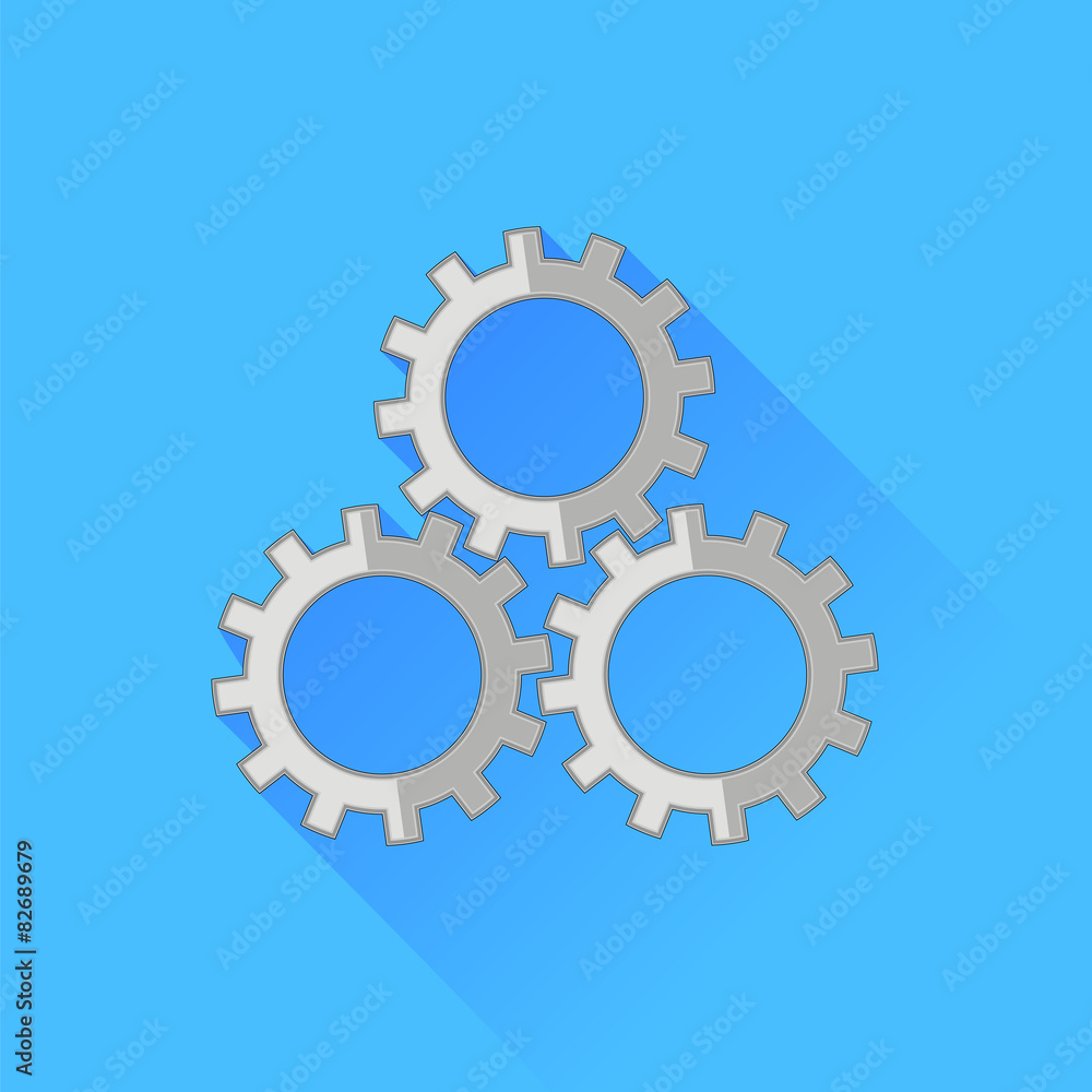 Set of Gears Icon