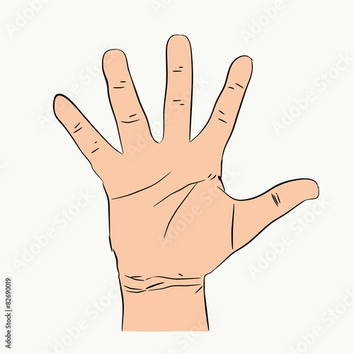 Man hand