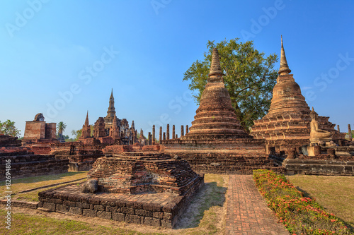 old temple at Chiangmai province of Thailand