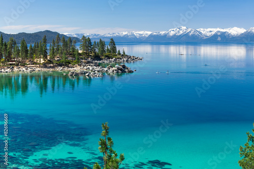 Paddle boarding Lake Tahoe