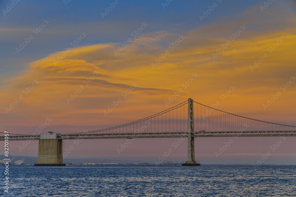 Obraz premium Brücke in San Fransisco