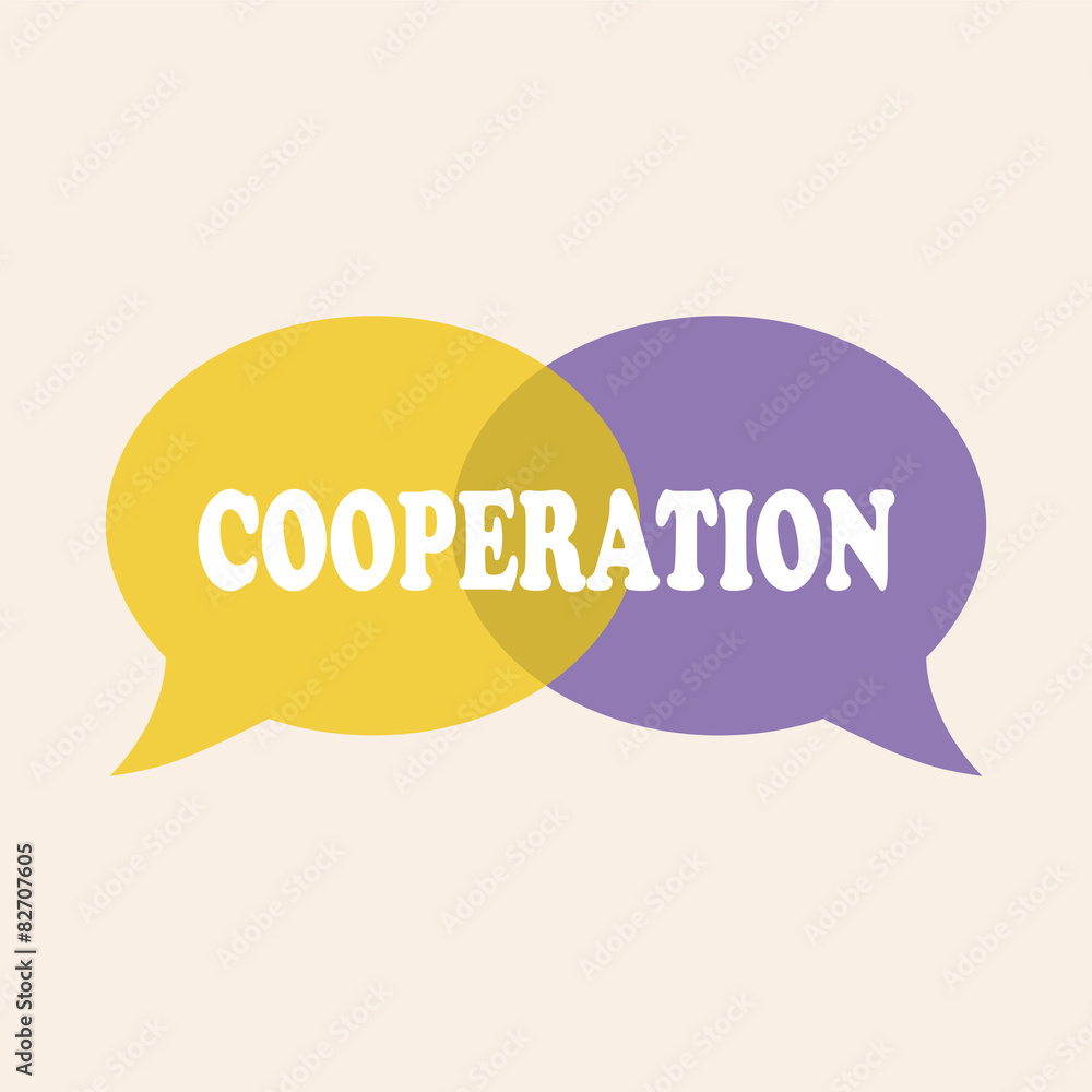 Icon of speak. Vector symbol of cooperation. Icon of speak. Vector symbol of cooperation.