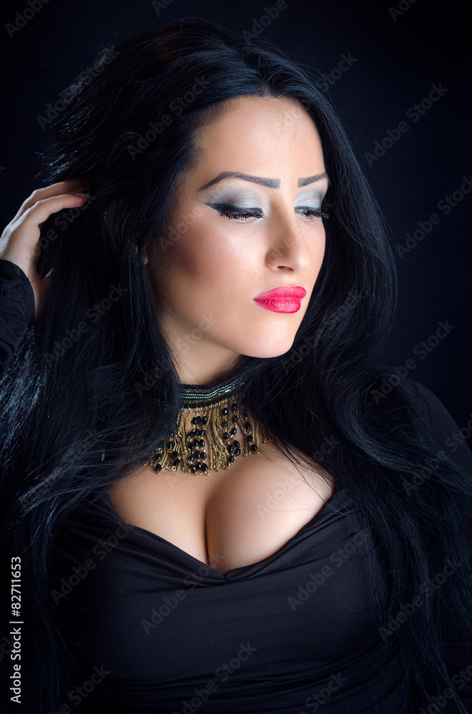 Glamorous Brunette Woman Glamorous Brunette Woman