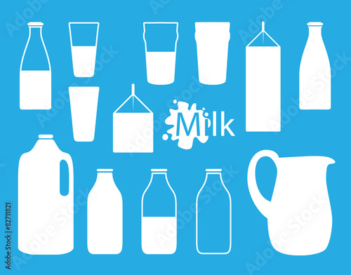 milk silhouettes 