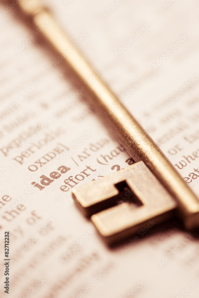 Business success key concept idea and innovation Business success key concept idea and innovation