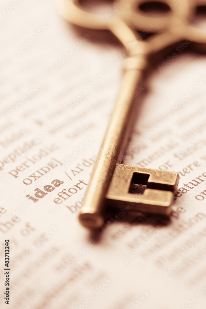 Business success key concept idea and innovation Business success key concept idea and innovation