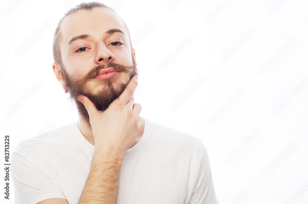 young bearded man