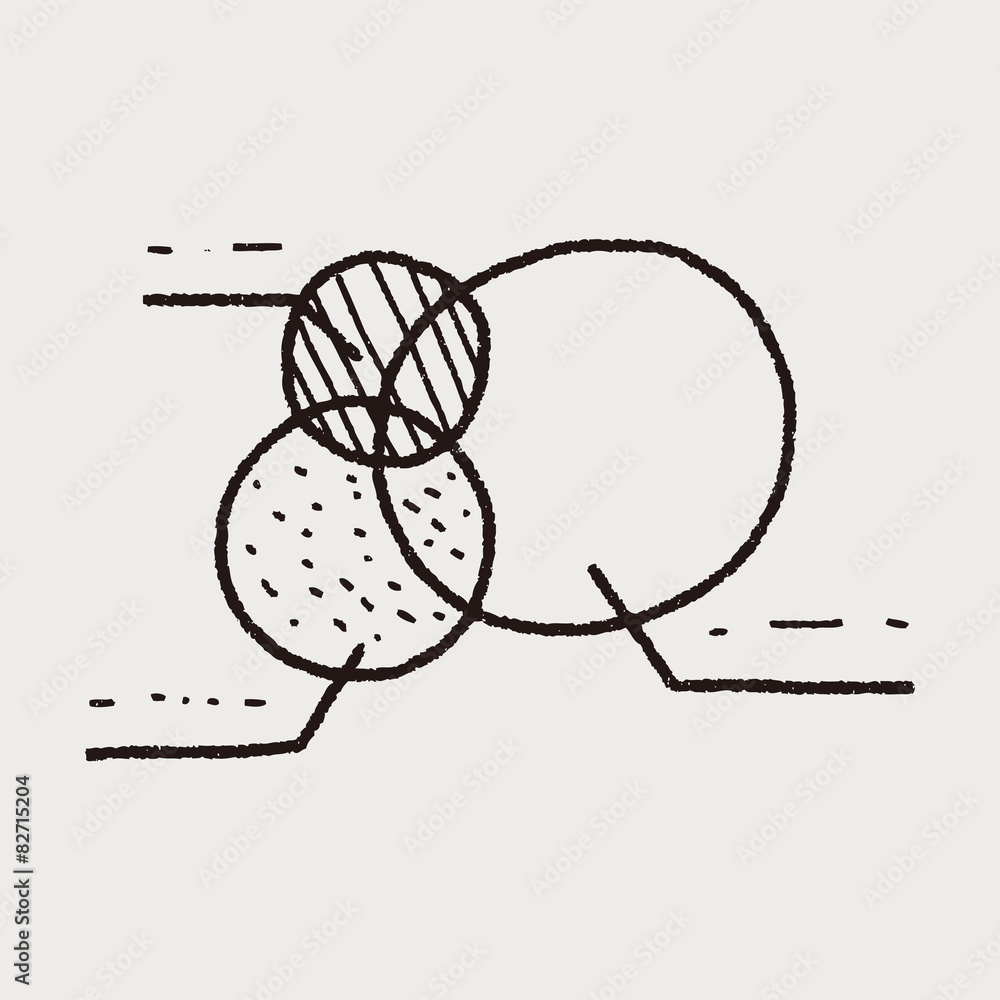 infographic chart doodle drawing Stock Vector | Adobe Stock