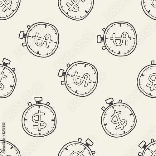 time is money doodle