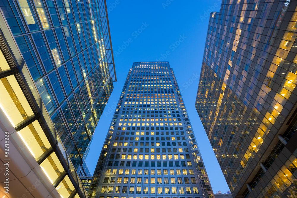 Fototapeta premium Office building in London, England