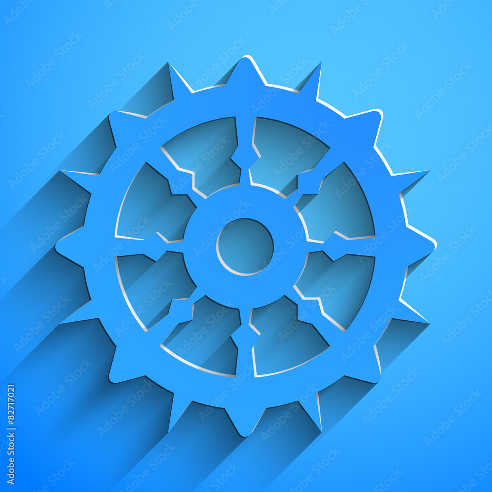 Boat steering wheel sail vector illustration Boat steering wheel sail vector illustration