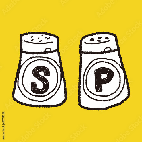 salt pepper doodle