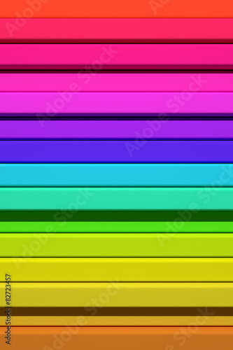 3d colored bars