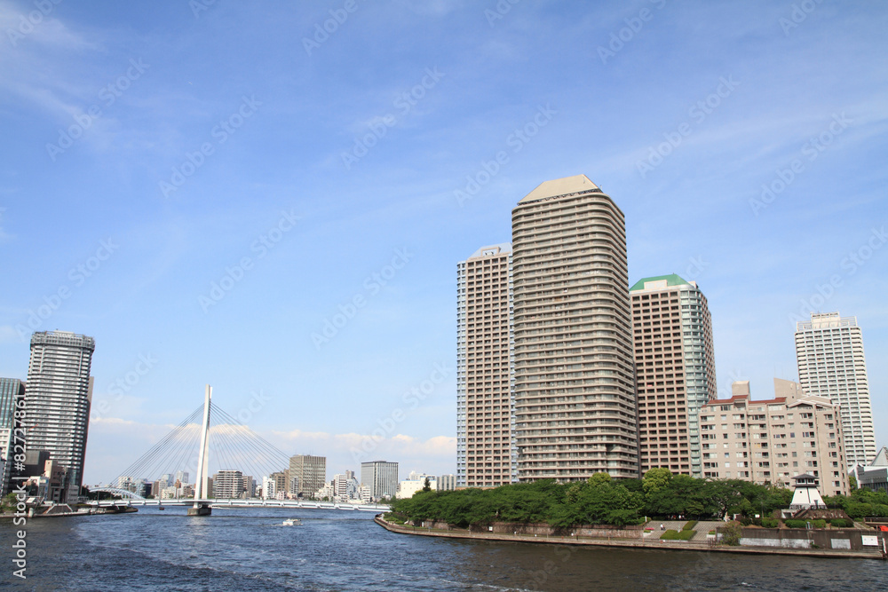 Fototapeta premium 大川端リバーシティ21