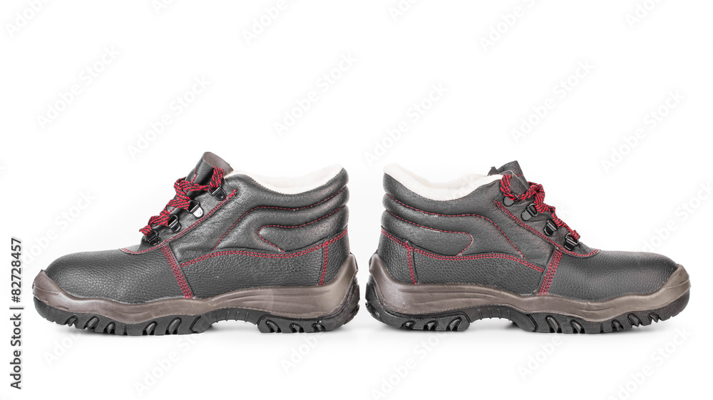 Front and back of boots. Front and back of boots.
