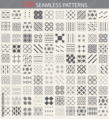 100 seamless patterns