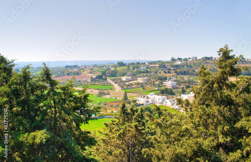 Panoramic view of Locorotondo. Puglia. Italy. 