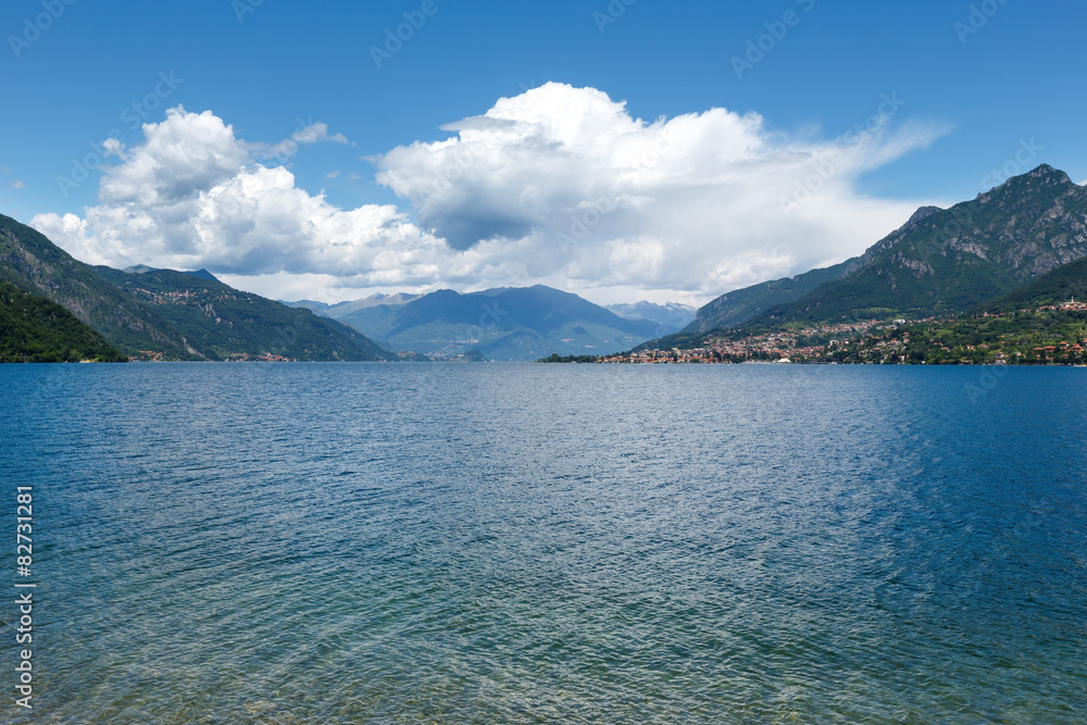 Lake Como summer view (Italy)