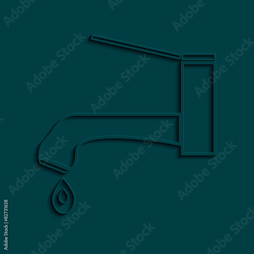 Water tap icon