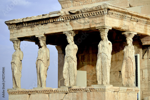 Caryatides at Acropolis, Athens © SuperCoolPhotography