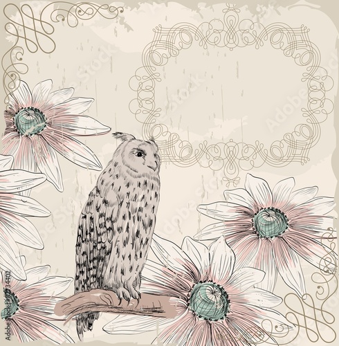 Fototapeta Naklejka Na Ścianę i Meble -  Retro background