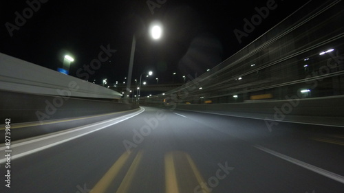 Hyperlapsing through Tokyo industrial illuminations.