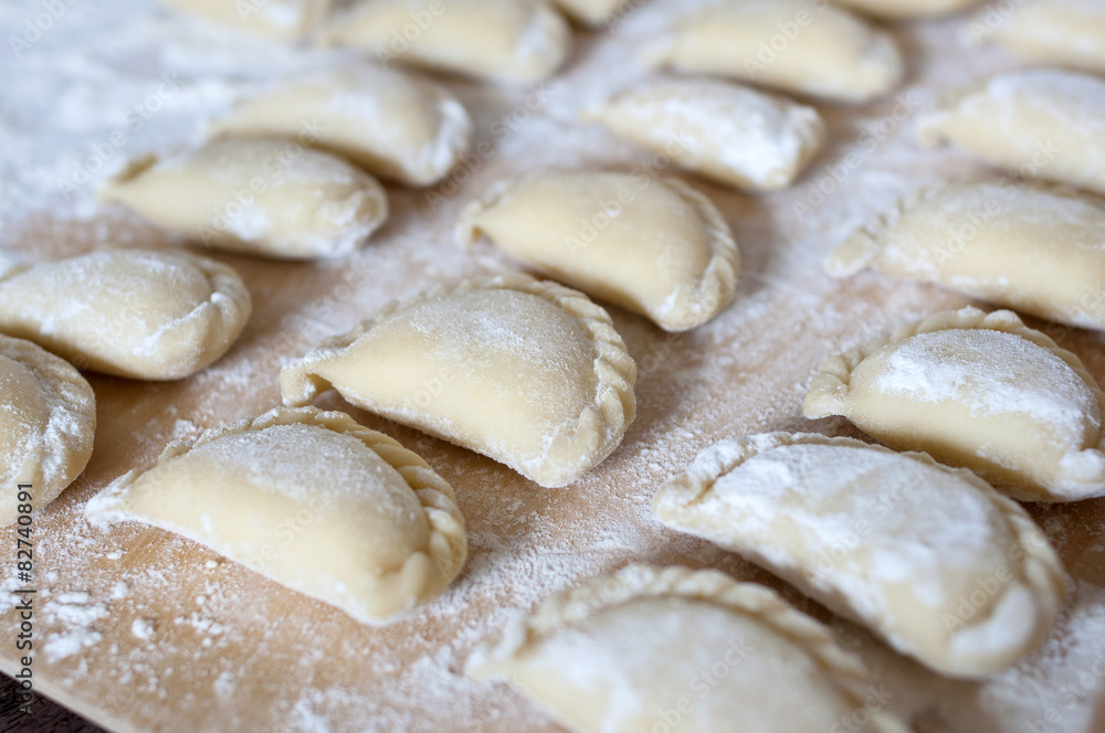 Raw dumplings Raw dumplings