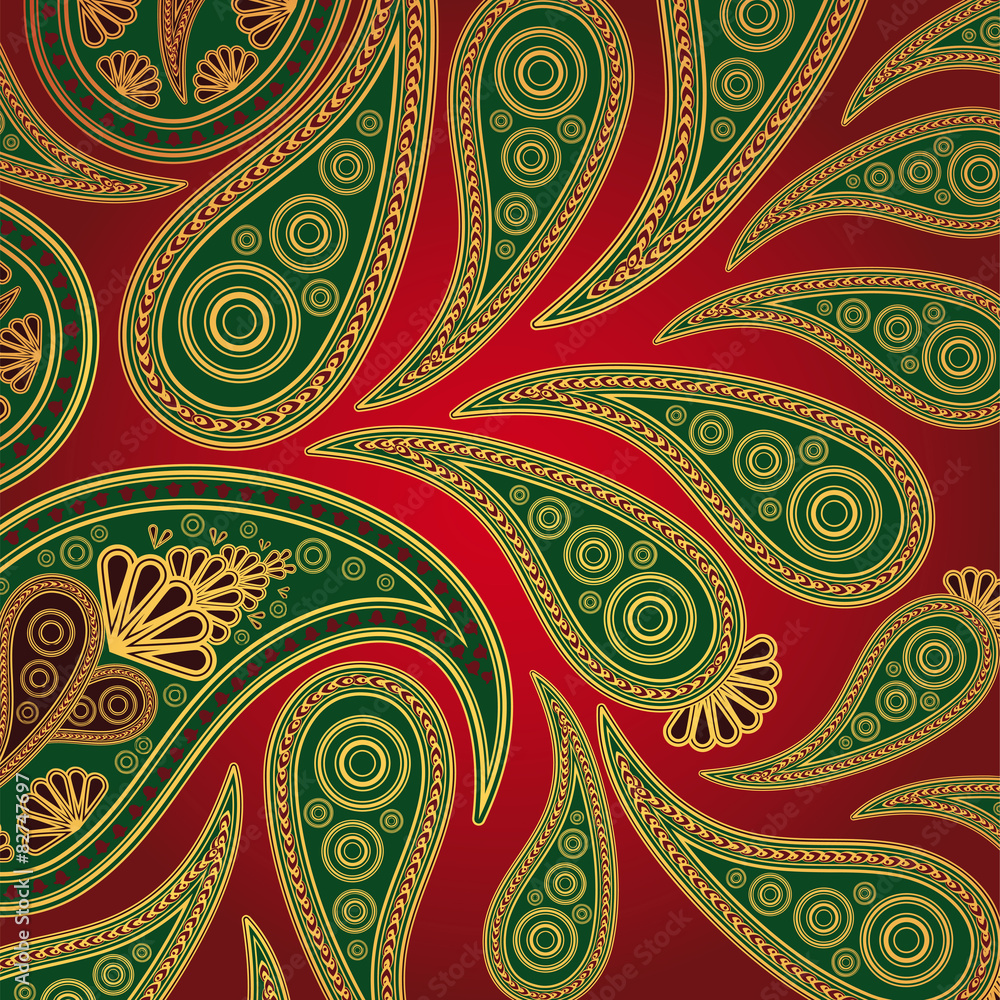paisley background