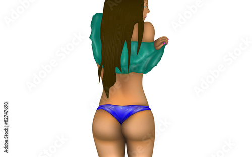 Chica playa neo