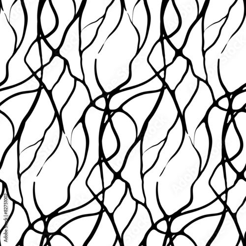 Dripped ink pattern
