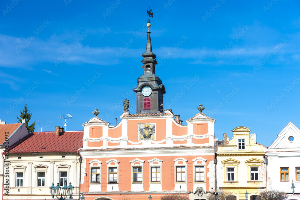 Fototapeta premium Ressel''s Square, Chrudim, Czech Republic