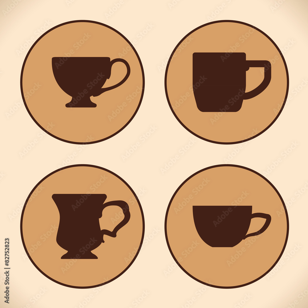 Obraz premium Coffee design.