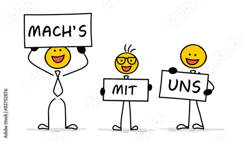 Strichmännchen - machs mit uns