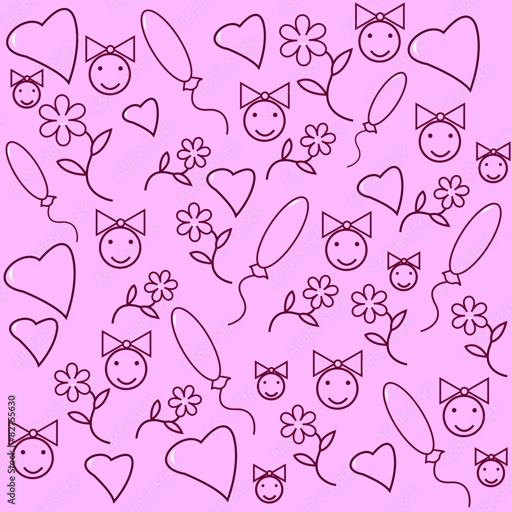 background with hearts background with hearts