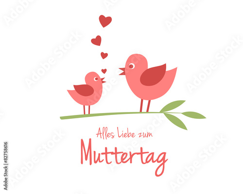 Muttertag Grusskarte