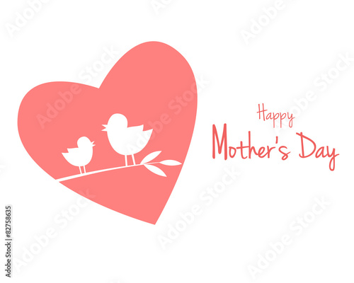 Mother's Day greeting card design