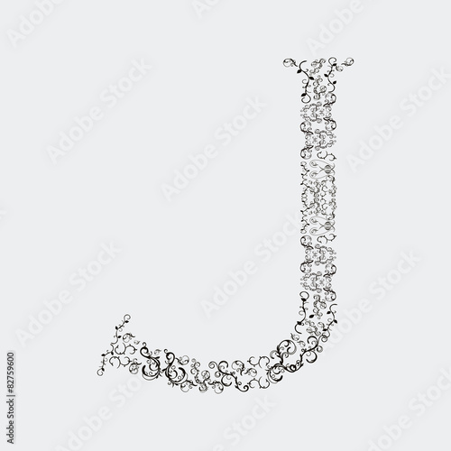 J LETRA PAPEL PINTADO