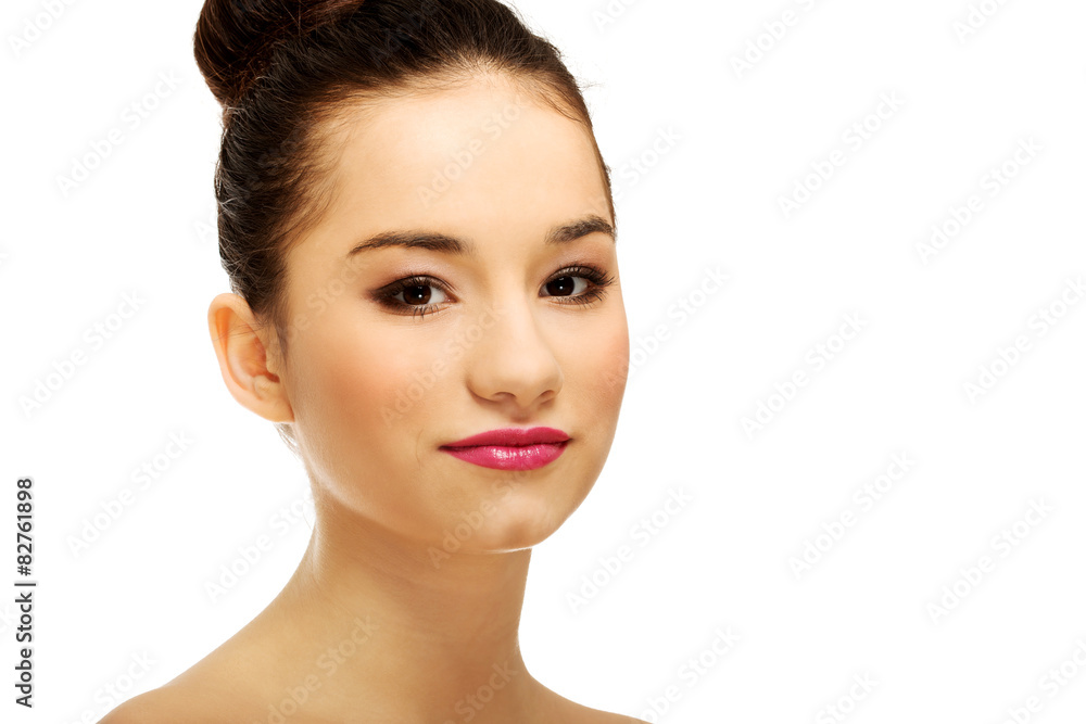 Fototapeta premium Beauty woman with full make up.