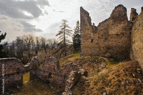 Ruins of the old castle photo