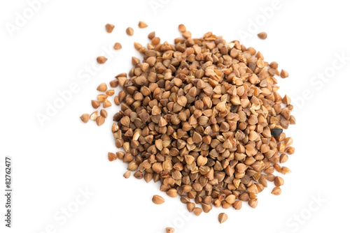 Heap of buckwheat