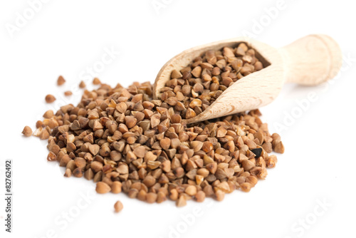 Heap of buckwheat
