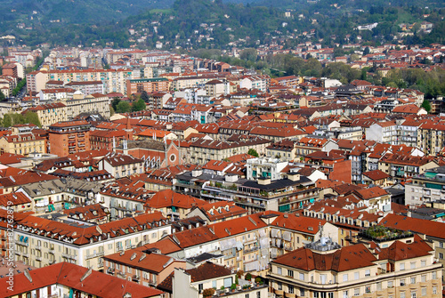 View of the city of Turin from the Mole Antonelliana - Turin - P