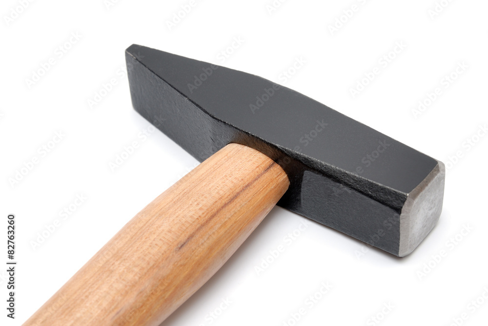 Hammer isolated over white background Hammer isolated over white background